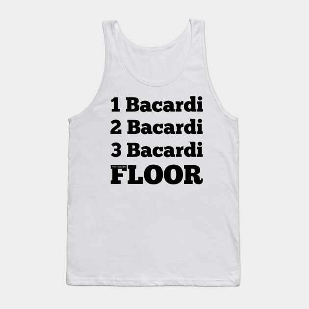 I Love Bacardi Tank Top by FirstTees